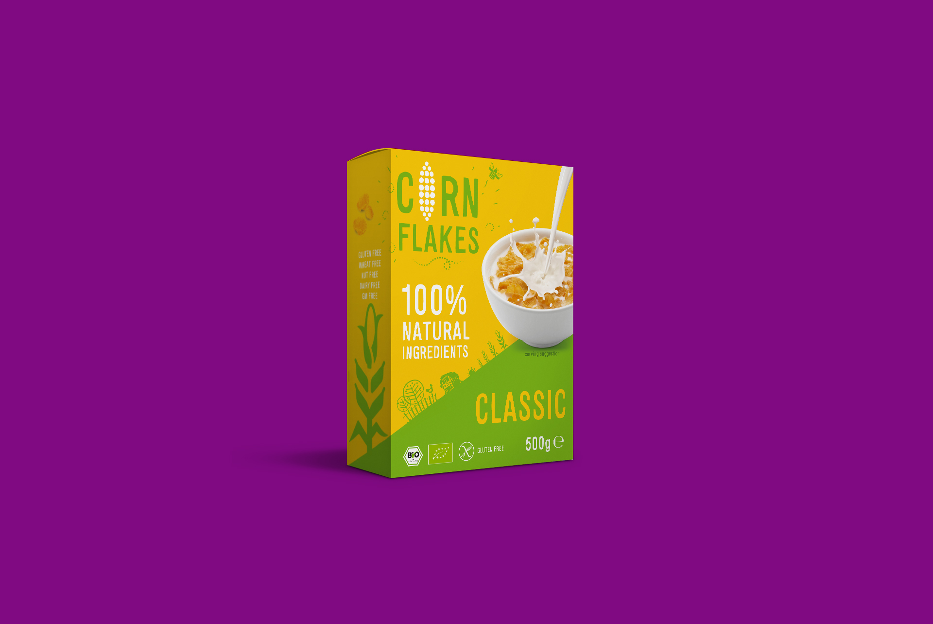 Corn Flakes Classic Packaging Design