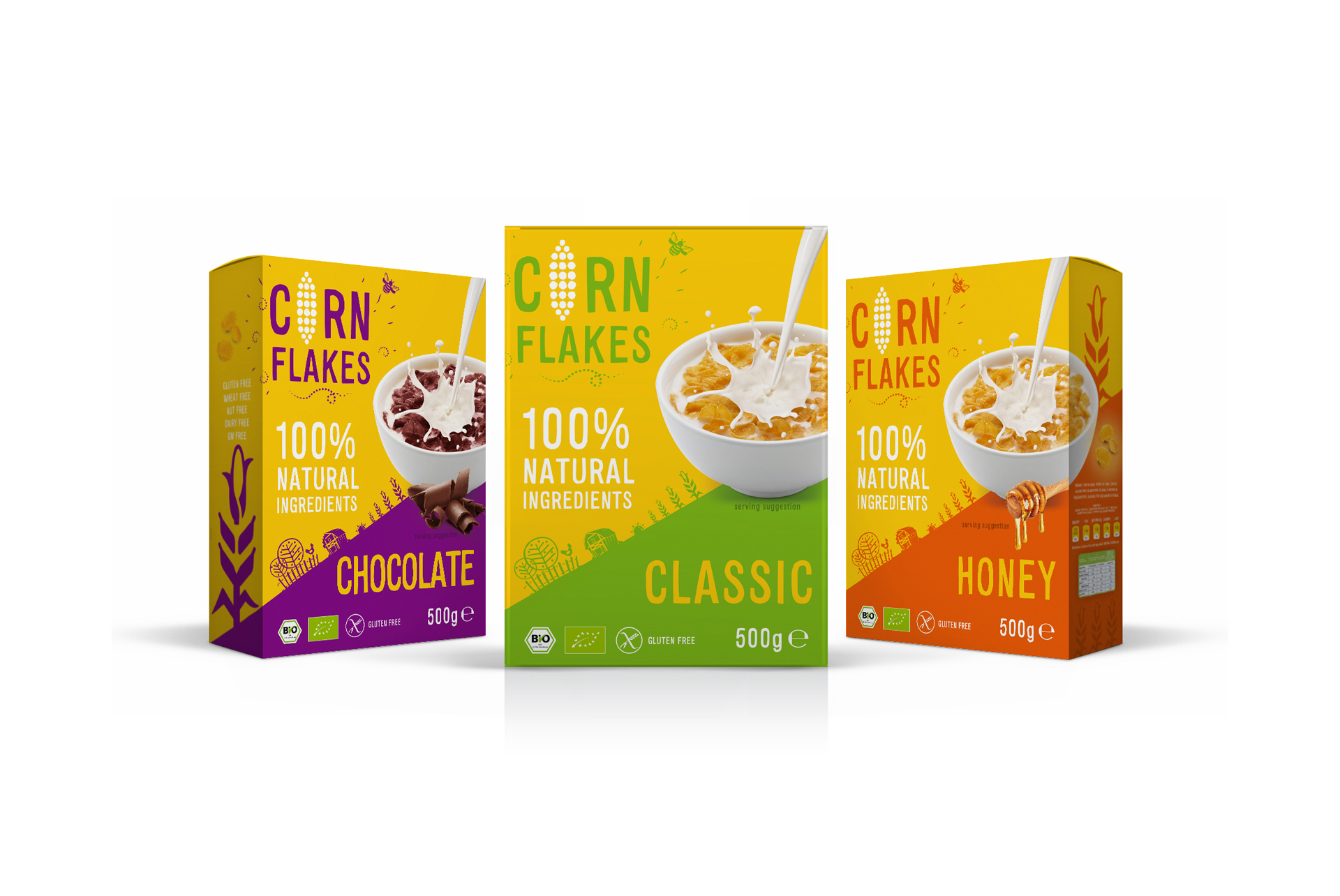 Corn Flakes Packaging Design