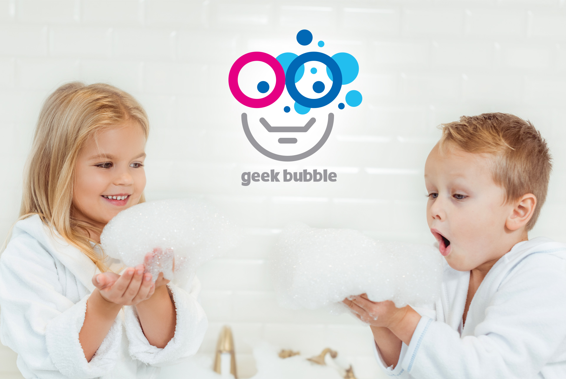 Geek Bubble Logo Cosmetics Kids