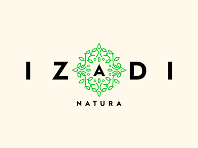 Logo for natural cosmetic company