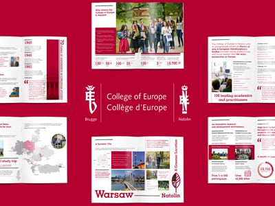 Folder wizerunkowy Kolegium Europejskie