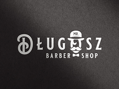 Projekt graficzny logo barber shop Mr. Długosz